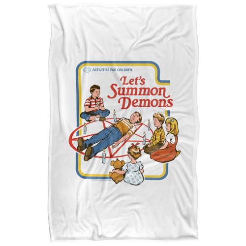 Steven Rhodes Lets Summon Demons Silky Touch Super Soft Throw Blanket 91 X 147 Cm
