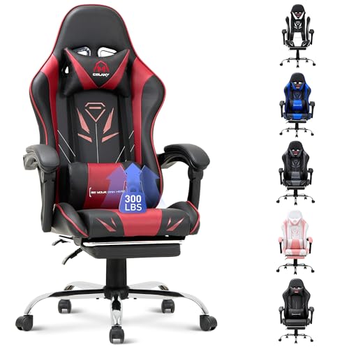 Amazon Likeregal Gaming Chair With Footrest Gaming Chair Ergonomic
