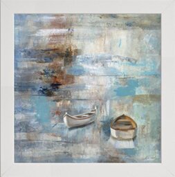 Frame Company Watson Range Calm Sea, Photo Frame - 12 x 12 Inches, White