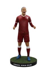 SoccerStarz Football's Finest – Officially Licensed Liverpool Football Club Virgil Van Dijk, 60cm Highly Detailed Resin, Luxurious Collectable Football Statue