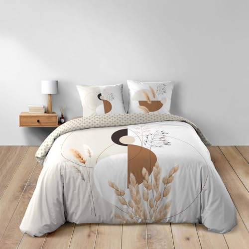 Douceur d'Intérieur, Natacha 3-Piece Bedding Set (240 x 220 cm) 100% Cotton