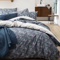 ESSIX Zephyr Cotton Percale Duvet Cover, 260 x 240 cm