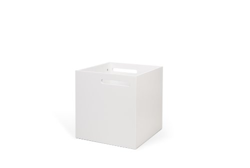 Temahome Berlin Box, Glossy White, L34xB33xH34 cm