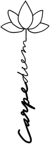 Stylish Black Decorative Metal Wall Accessory, 21 x 60 cm, 100% Metal, 1.5 mm Thickness, Perfect for Modern Home Decor & Unique Accents