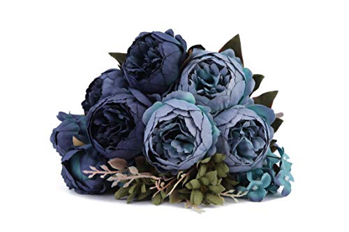Blooming Paradise Artificial Flowers (Acid Blue)