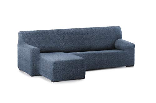 Eysa 3D chaise longue super bielastic sofa cover, short arm, left front view, colour 3