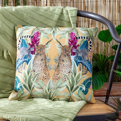 furn. Wylder Tropics Kali Leopards Exotic Cushion Cover
