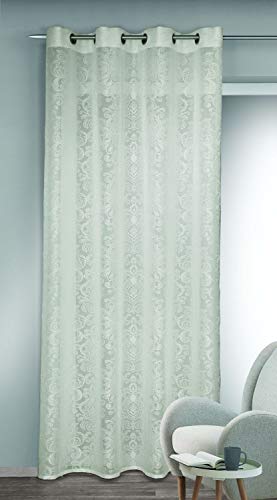 Albani Maric Eyelet Curtain 245 x 140 cm Silver