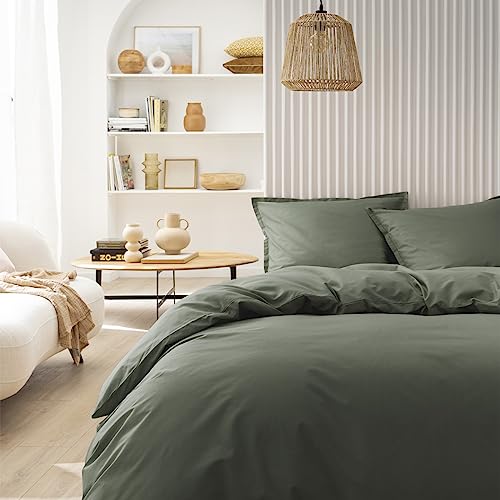 ESSIX Duvet Cover, Cotton, Palm, 140x200 cm