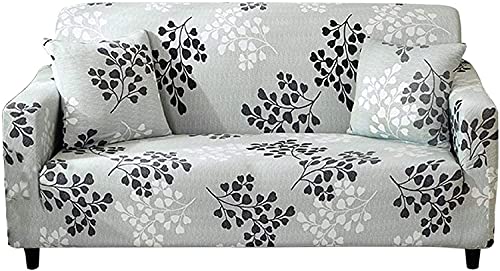 HOOBUY Printed Sofa Cover Stretch Couch Covers Patterned Sofas Seater Slipcovers for 4 Cushion Couch Set YZQ (4 Seater/Large 3 Seater)