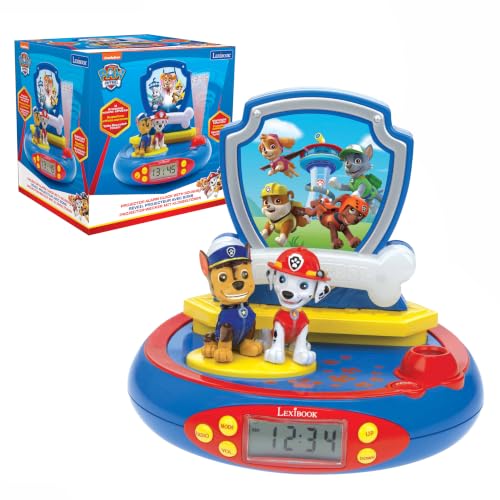 LEXIBOOK, Paw Patrol Projector Radio Clock, RP500PA
