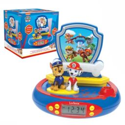LEXIBOOK, Paw Patrol Projector Radio Clock, RP500PA