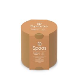 Spaas Glow Scented Candle 2-Wick 55h, Delightful Dawn, Terracotta Orange