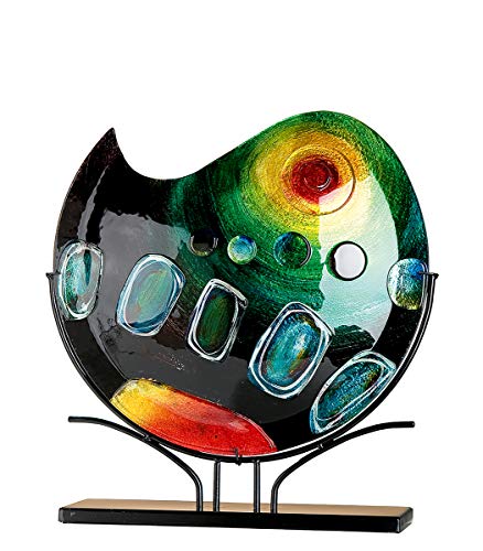 GILDE GLAS art Vase – Decorative Object – Gifts for Women Height 47 cm