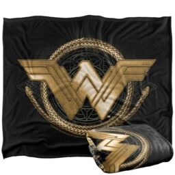LOGOVISION Wonder Woman Movie Golden Lasso Silky Touch Super Soft Throw Blanket 152 X 127 Cm