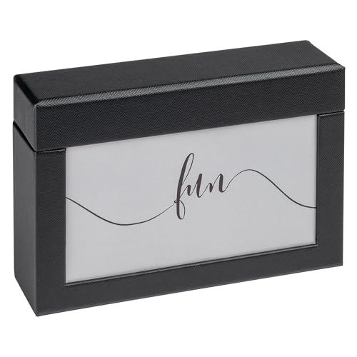 walther design Fun Storage Box, Black, 100 Photos 10 x 15 cm