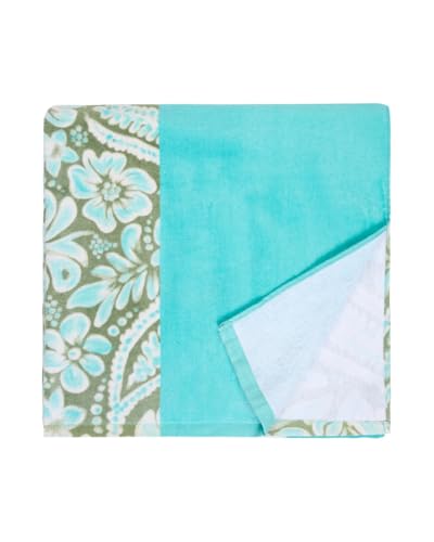 Roxy Basic Towel COLD WATER PRINTED Womens Green