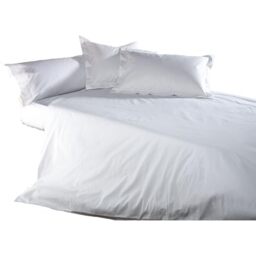 ECOMMERC3 - Duvet Cover Bed 260 x 240 cm - Soft, Breathable and Resistant - White Duvet Cover - 100% Made in Spain for a Rest