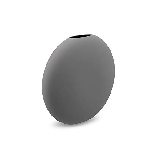 Cooee Design Pastille Vase Ceramic Grey Length 20 Width 6 Height 19 cm