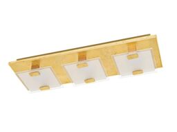 EGLO LED ceiling light Vicaro 1, 3-flame modern ceiling lamp