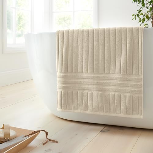 Bianca Hotel Cotton 100x150cm Bath Sheet Natural