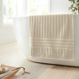 Bianca Hotel Cotton 100x150cm Bath Sheet Natural