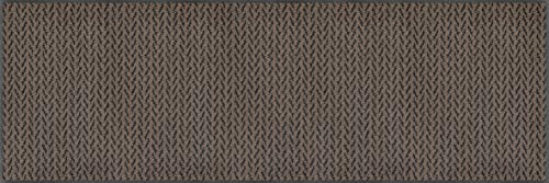 Wash + Dry Duo Mocha Doormat Polyamide Dark Brown 60 x 180 cm