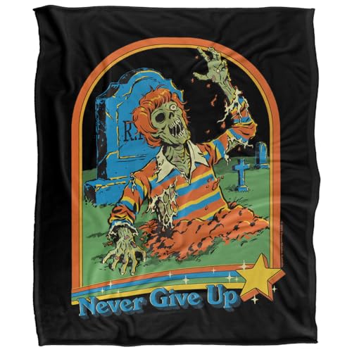 Steven Rhodes Never Give Up Silky Touch Super Soft Throw Blanket 152 X 127 Cm