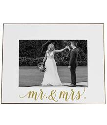 5x7 Mr. & Mrs. Frame in Decorative Gift Box/Wedding Picture Frame, Wedding Presents for Newlyweds, Wedding Gift, Mr Mrs Wedding Frame, Wedding Picture Frame 5x7