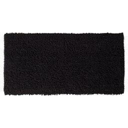 Sealskin Twist Bath Mat, Polyester, Anthracite, 60 x 3 x 120 cm