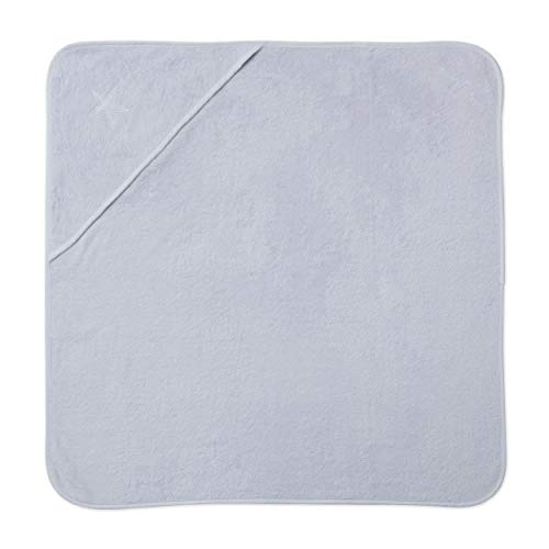Möve Stars hooded towel 85 x 85 cm made of 100% cotton silver