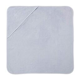 Möve Stars hooded towel 85 x 85 cm made of 100% cotton silver
