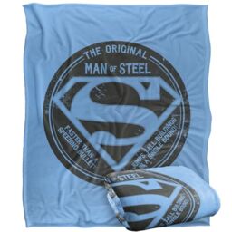 LOGOVISION Superman Father'S Day The Original Man Of Steel Silky Touch Super Soft Throw Blanket 152 X 127 Cm
