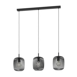 EGLO pendant lighting Romazzina, 3 lamp ceiling light fitting