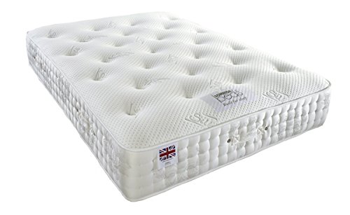 Silk 2500 Mattress Somnior Ultimate Luxury Sleep, White, King Size