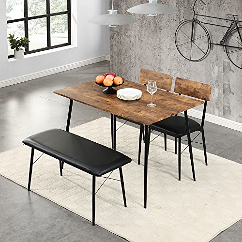 Solid Wood Dining Amazon Table And Chairs Kitchen UBP Modern