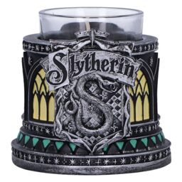 Nemesis Now Harry Potter Slytherin Tea Light Holder 7.5cm, Silver
