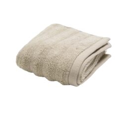 Douceur d'Intérieur, Maya Guest Towel (30 x 50 cm) Taupe 100% Cotton Terry Cloth