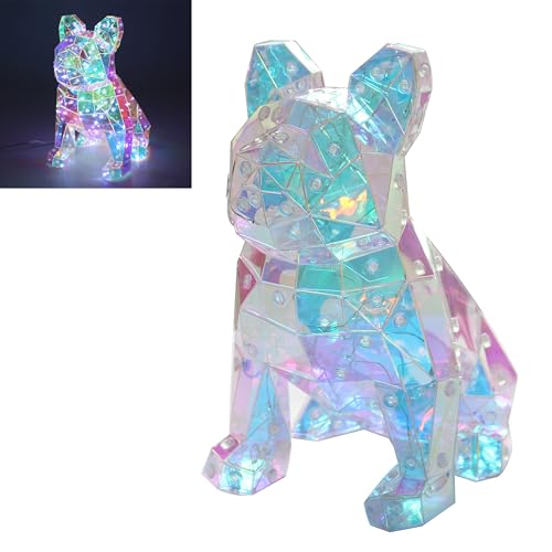 Lesser & Pavey Starlightz LED USB Frenchie for Home & Living Room - Lovely Led Lights for Home Decor & Night Light - Ideal Led Lights for Bedroom & Table - Durable for Daily Use