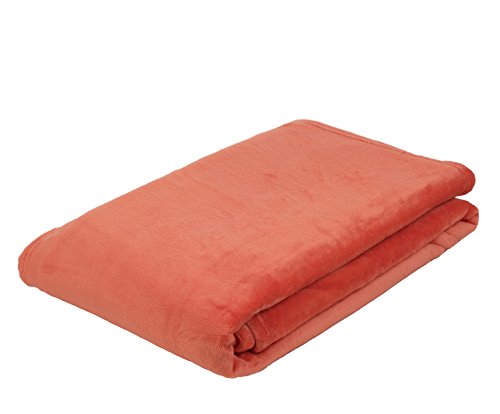 G??zze - Cosy Living Room Blanket/Throw, Memphis, Heavy Fabric Weight 300 g/m??, 180 x 220 cm - Crimson
