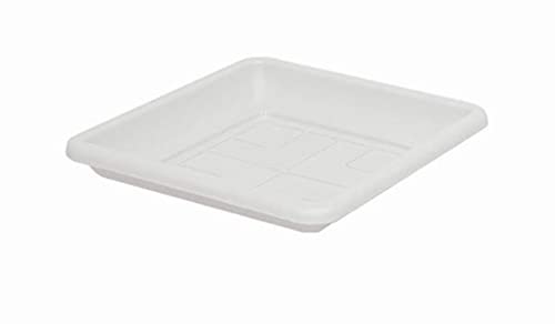 House&Style White Square Vessel X VASE 35 5792, As Shown in The Picture, Come DA FOTO