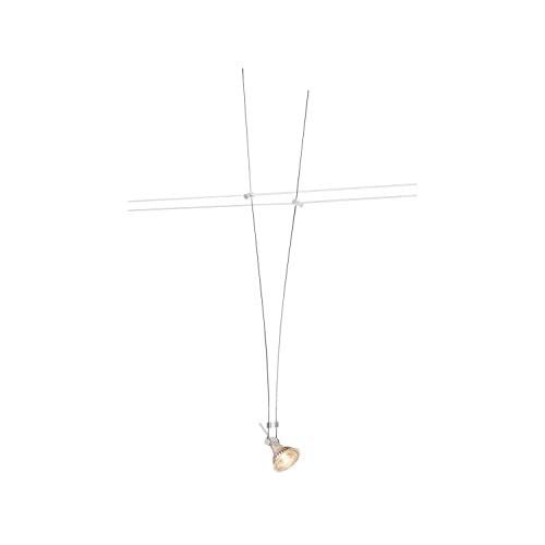 SLV Wire System Spot Asmara/Spotlight, LED spot, Ceiling Spotlight, Ceiling Light, Indoor Lighting / GX5,3 35W White