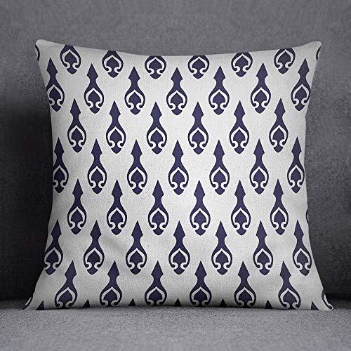 Bonamaison Decorative Cushion Cover, Cotton Polyester, Multicolor, 45x45