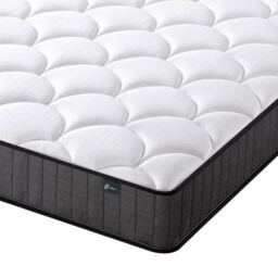 Zinus Double Memory Foam Mattress & Pocket Spring - 4ft6 (135 x 190 cm) - 8'' Height - Medium Firmness - Skin -friendly Hybrid Mattress - Orthopaedic Support - OEKO-TEX Certified - Designed in UK