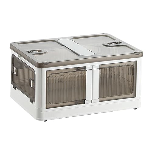 Well Home Multifunctional Folding Storage Box in White 85L