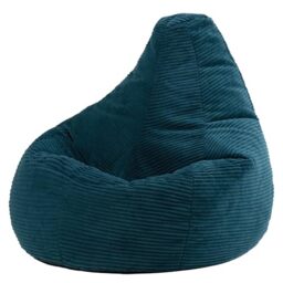 icon Dalton Cord Bean Bag with Filling Included, Teal