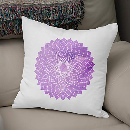 Bonamaison, Decorative Cushion Cover - 50% Cotton 50% Polyester - 43x43cm - Designed and Manufactured in Turkey