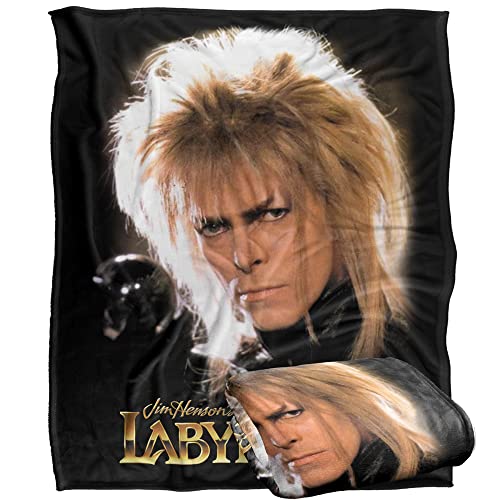 Labyrinth Jareth Crystal Ball Silky Touch Super Soft Throw Blanket 152 X 127 cm, White