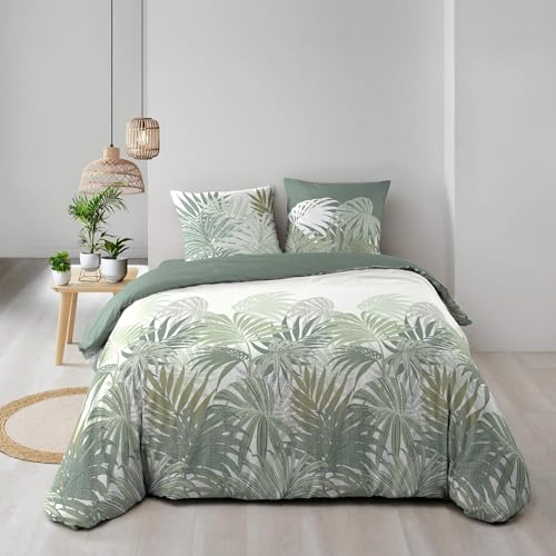 Douceur d'Intérieur, Nymea 3-Piece Bedding Set (240 x 220 cm) 100% Cotton