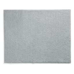 kela Maya Non-Slip Bath Mat, 55 x 65 x 1.5 cm, Grey Bathroom Rug, Washable, Recycled Polyester, Fluffy Bath Mat